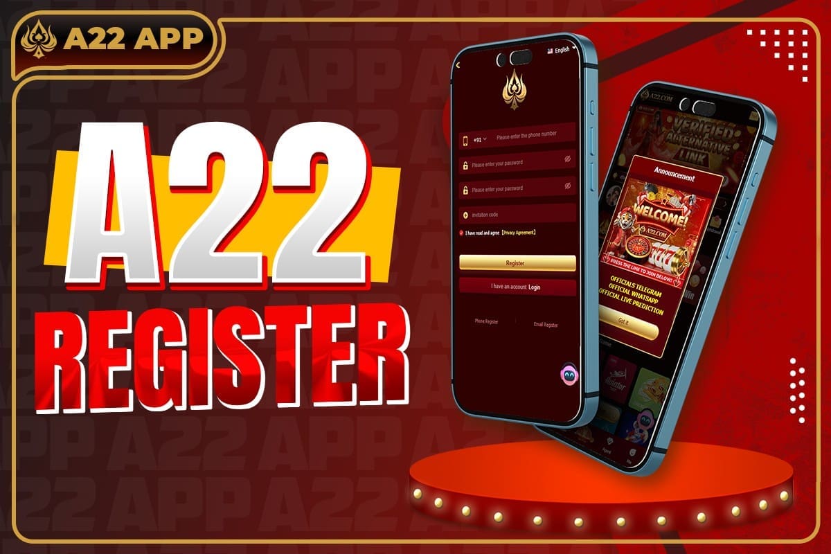 A22 Game logo showcasing exciting lottery experiences and rewards